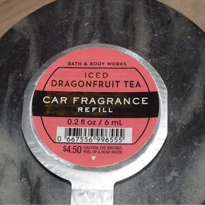 Iced Drahonfruit Tea BBW CAR SCENT REFILL